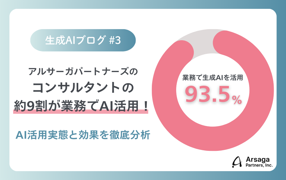 生成AIブログ　アルサーガパートナーズ　　アイキャッチ