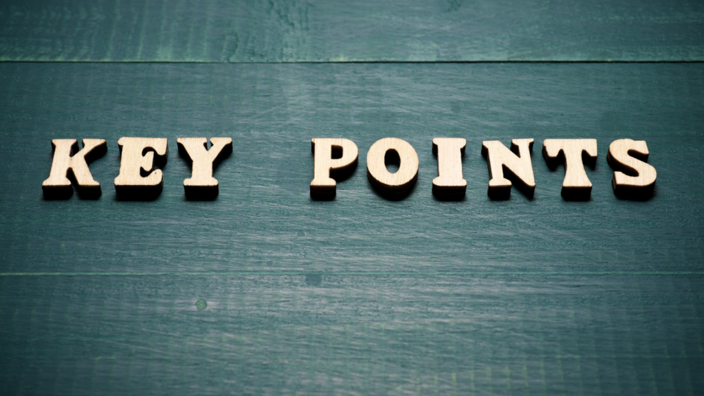 key points