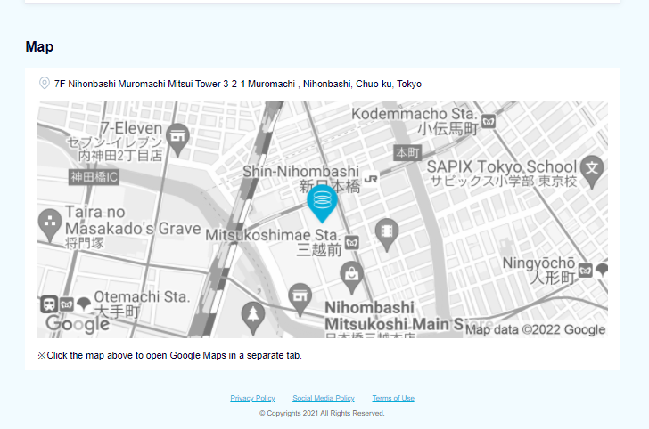 WELLROOM マップ デザイン