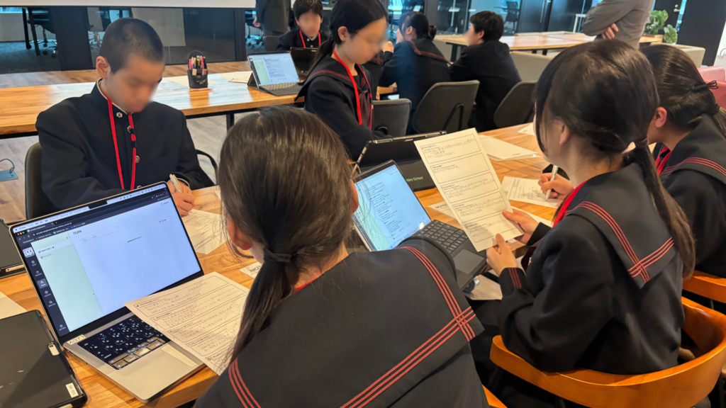 九段中等教育学校 ワークショップ⑤